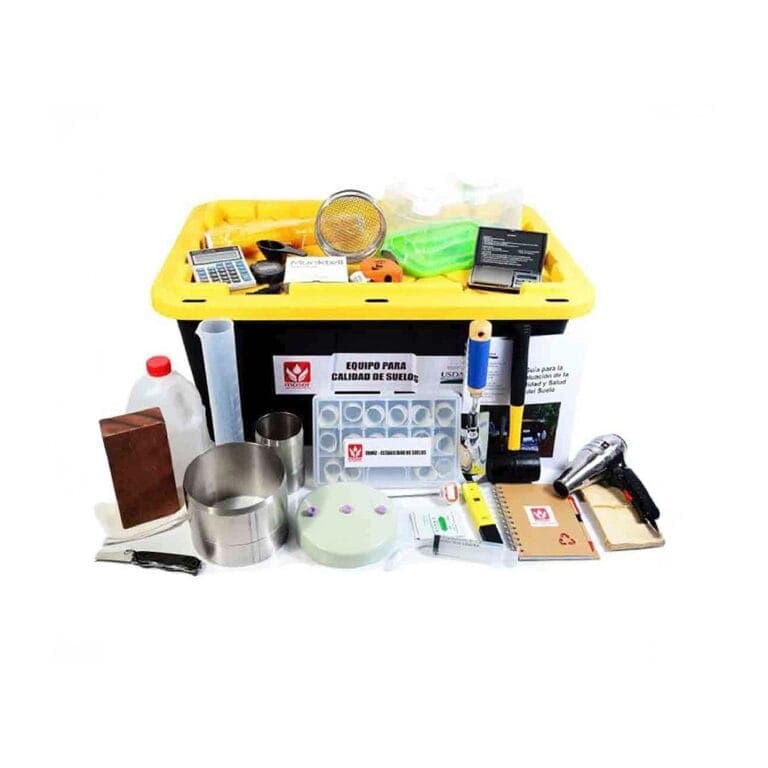 Equipo para análisis integral de calidad de suelos