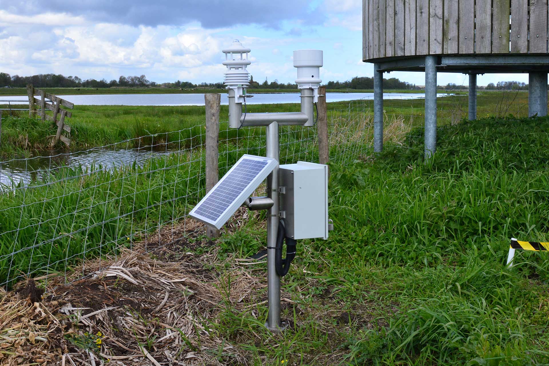 Estación meteorológica compacta 16.95.01 automatizada