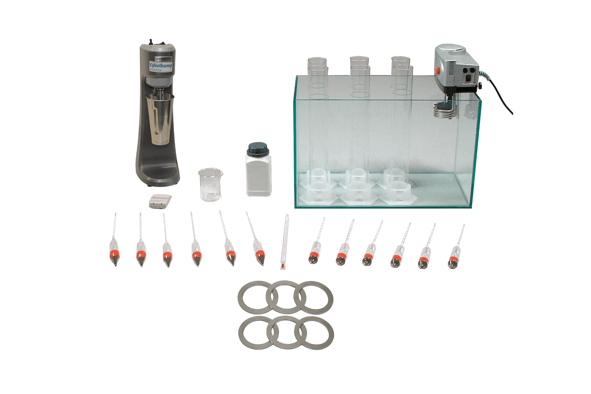 Hidrómetro Bouyoucos para análisis de textura del suelo - imagen 1