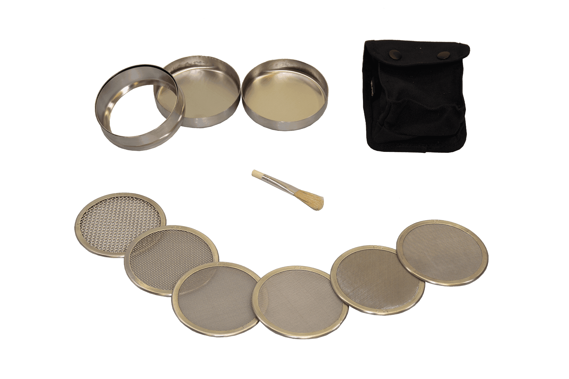 Juego de Tamices Portátiles para Análisis de Suelos - miniatura 3