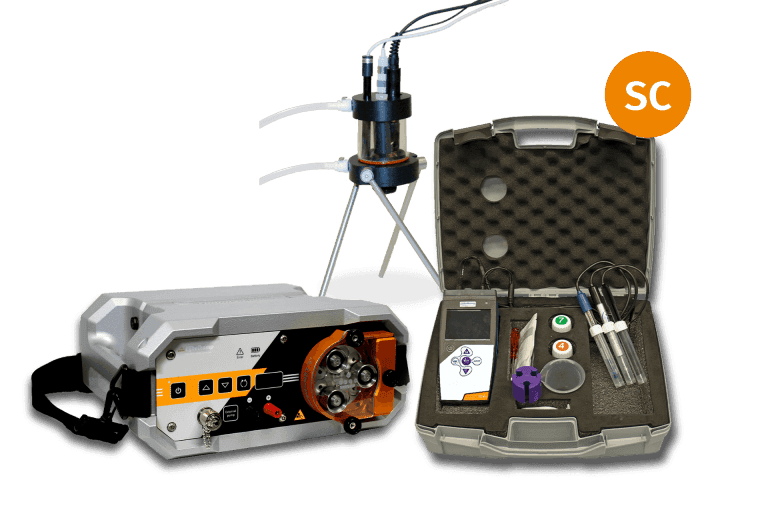 Juego portátil para muestreo y análisis físico-químico de agua - miniatura 2