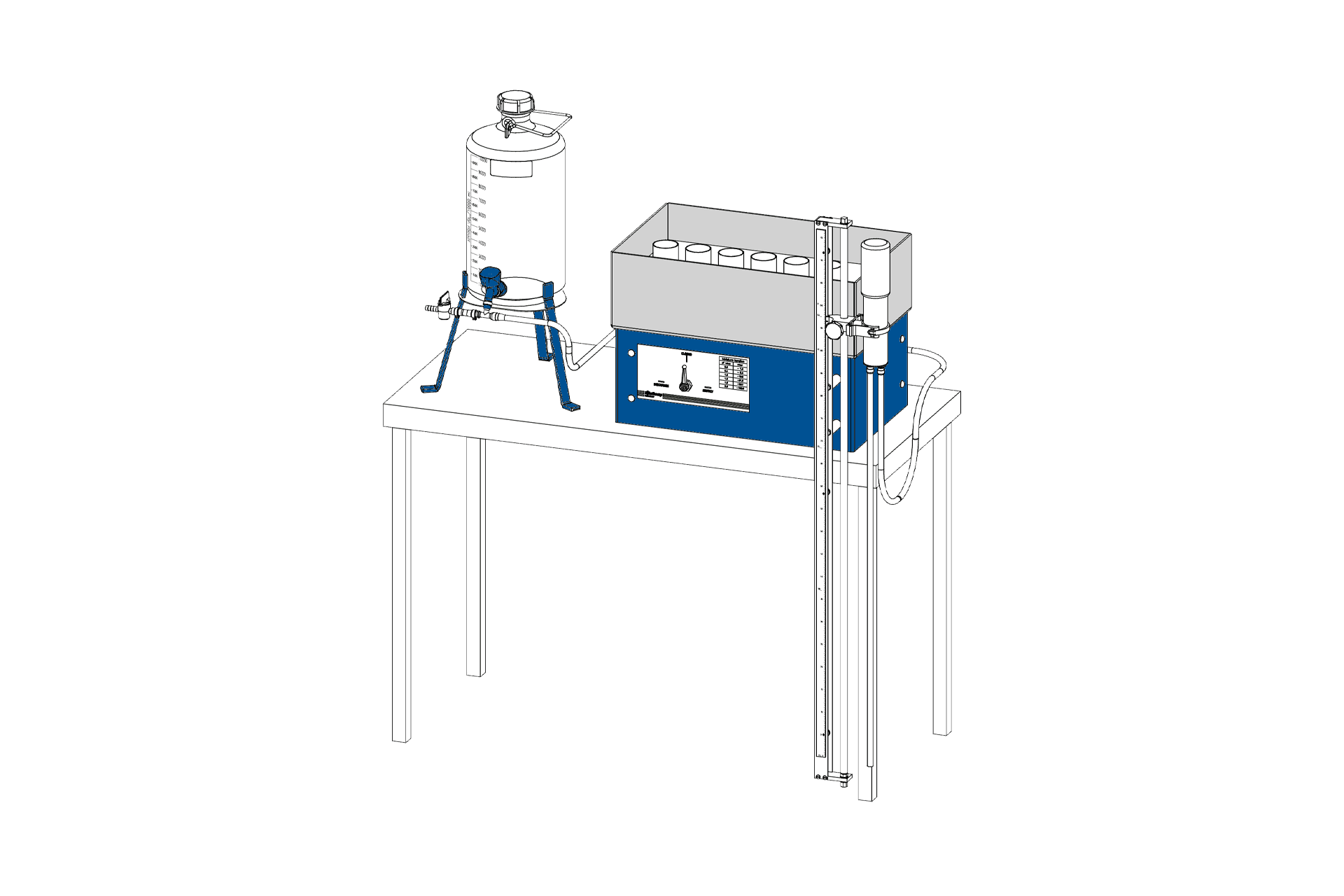Mesa de Arena Sandbox para determinación de pF - miniatura 3