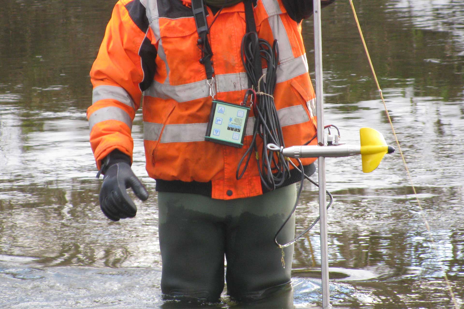 Molinete Profesional Medidor de Caudal con Hélice - miniatura 3