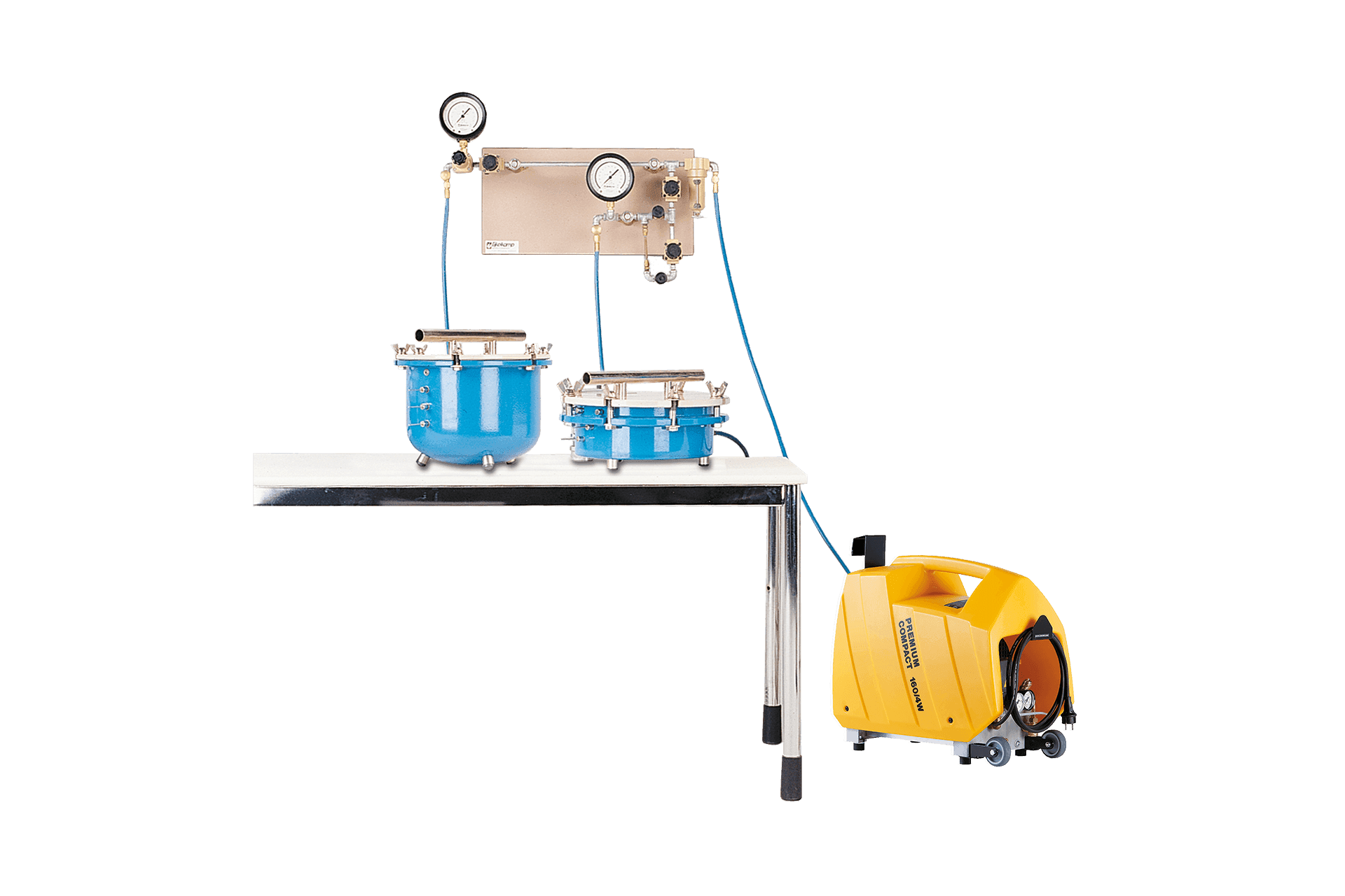 Set para determinación de pF con placas cerámicas