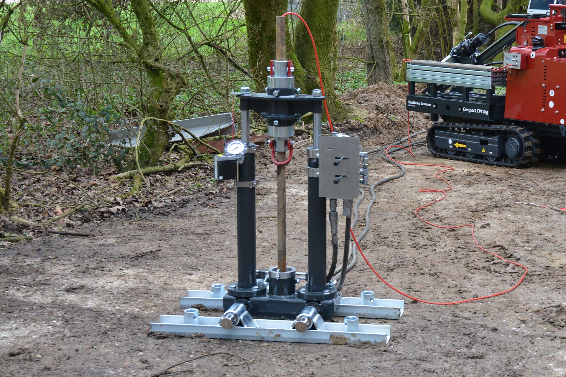 Sistema Hidráulico Portable para Ensayos CPT - miniatura 4